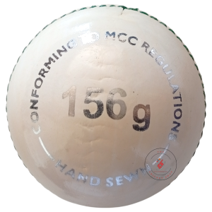Alternative view of NAS MATCH WHITE 156 GRAMS 4 PIECE- CRICKET BALL