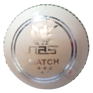 NAS MATCH WHITE 156 GRAMS 4 PIECE- CRICKET BALL