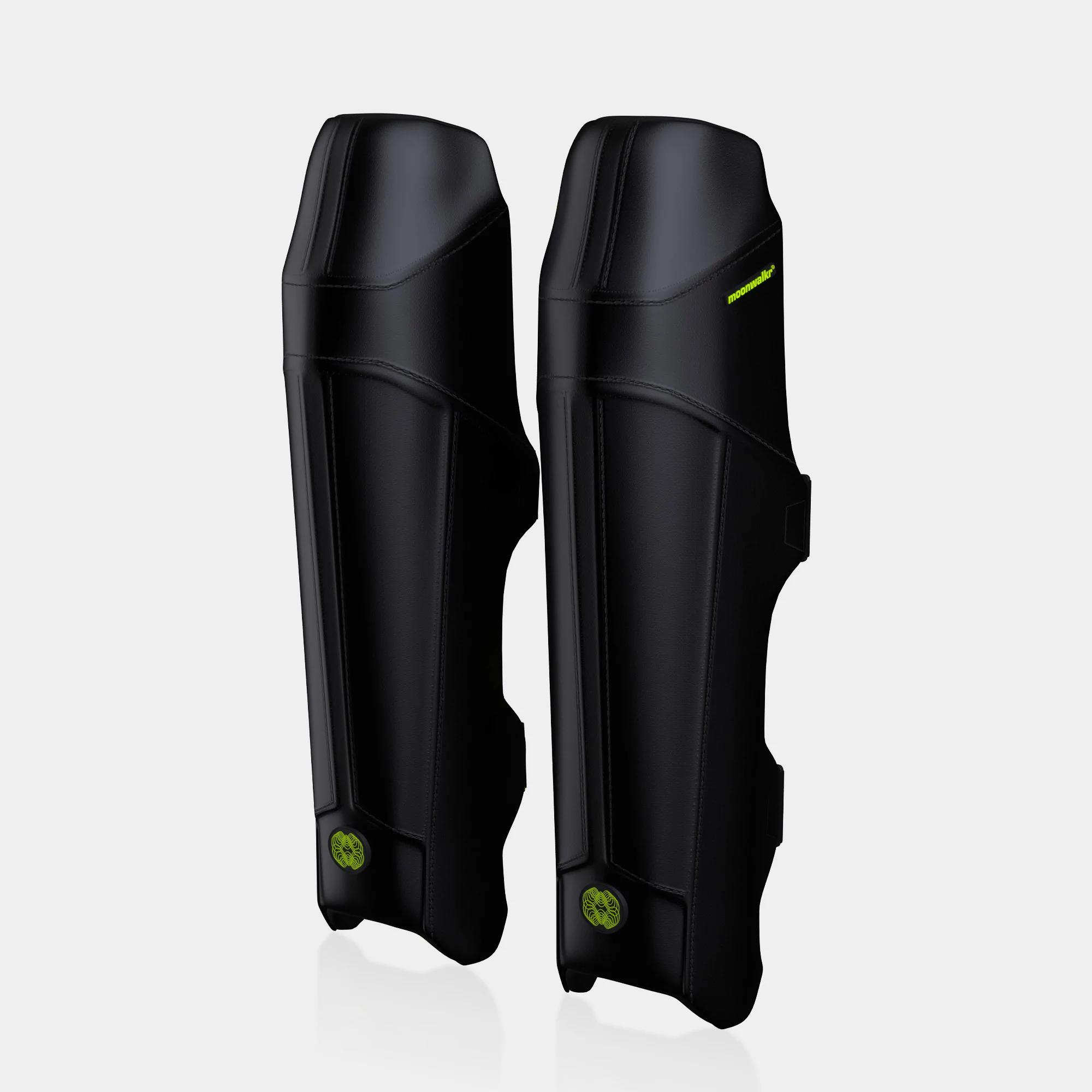 MOONWALKR LEG GUARD 2.0 BLACK - BATTING PADS