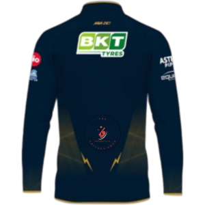 Alternative view of GT 2026 PLAYER NAVY F/S- MATCH SHIRT