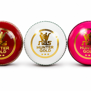 NAS Hunter Gold 2PC Cricket Ball